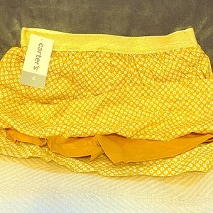 Yellow Flower Carter’s Skort